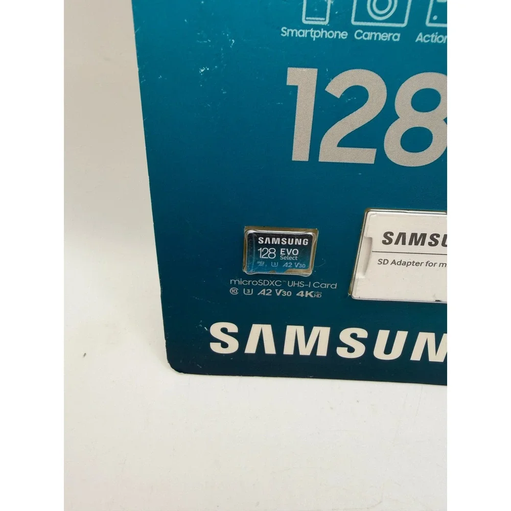 Samsung EVO Select 128GB microSDXC UHS-I Memory Card with Adapter MB-ME128KA